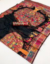 Pure Kashmiri 001 To 006 Modal Cotton Pashmina Weaving Saree Wholesalers In Surat
